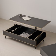 웰퍼니쳐 업네스 리프트업 테이블 1000 방문설치, 블랙 리프