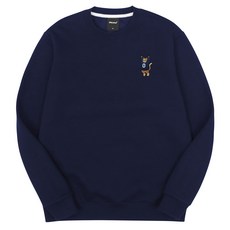 okstar 男女通用 萬歲貓 刺繡 特厚棉 大學T