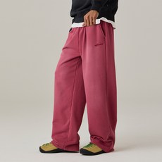 URBANAGE 顏料水洗經典寬版棉褲