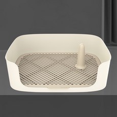 PASTEL PET 寵物防濺便盆 均碼, 白色, 1個