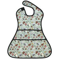 플리에 유아용 방수 전신 턱받이, 18 베어덕, 1개, 1매