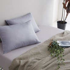 nubizio 可整顆水洗枕芯, 灰色, 1個