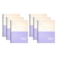 STUDIO EIGHT 錯題專用筆記本, 紫色, 6本