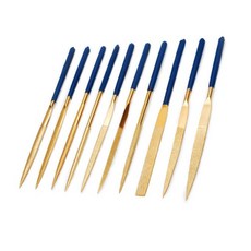 一套 10 個 O-ON 鈦塗層顎銼 3 x 140 毫米, 1套