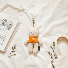 Modern House 兒童可愛貓咪安撫鑰匙圈, 1個, 混合色