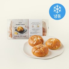 베키아에누보 남해마늘 4쪽마늘빵 (냉동), 97g, 3개입, 1개