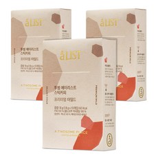 aLIST A Twosome Place溫和咖啡粉隨身包, 10條, 3盒, 1.8g