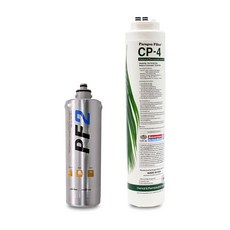 系統淨水器替換裝過濾器2件組, CP4、PF2, 1組