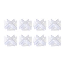 安全方形角墊, 透明, 32入