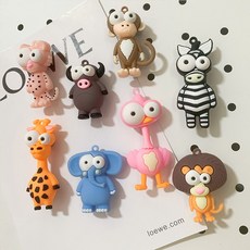 러블리팜 냉장고자석 8종 세트, 동물캐릭터