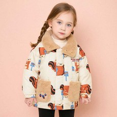 mollimelli 孩童花栗鼠外套