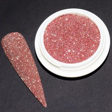 Beam反光美甲亮片, 玫瑰金, 1個