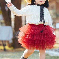 JOYMULTI MK 女童康康蕾絲蓬蓬芭蕾舞紗裙