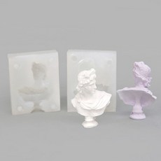 ANGLE THING 矽膠模具 2入, 迷你雕像 阿波羅