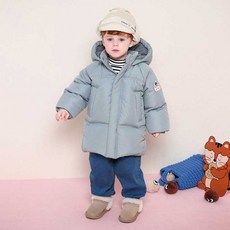 mollimelli 童款Winter Tiger鵝絨連帽外套