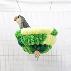 舒適小窩棲木, 1個, 綠色