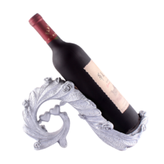 歐式創意櫃子酒裝飾 28*11*17cm, 銀, 1個