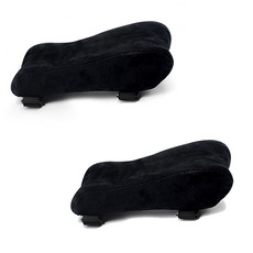 記憶棉椅用扶手墊 YT_RA1624 2入, 黑色