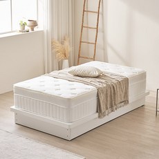 잉글랜더 포텐 포켓 일체형 필로우탑 매트리스 방문설치, 화이트, 360mm