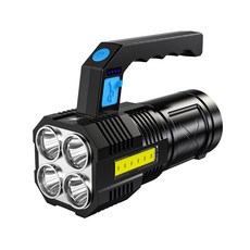 小麥購物 超強光手電筒 G795 黑色 134g, 1個