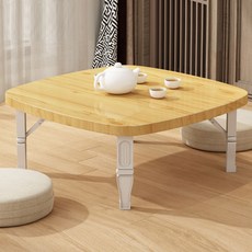 可折疊矩形光麵茶幾, 淺木色600