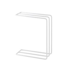 Dijikon垂直廚房抹布架 金屬 250*100*300mm 3入, 白色的, 3個