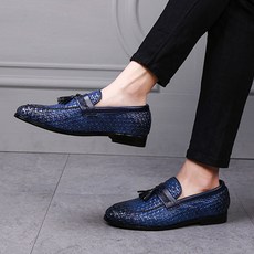 ARTcom 男士手工皮革流蘇樂福鞋 Fa0077