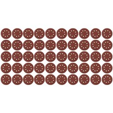 ZioBiz 圓形砂紙 800號 125 x 125 mm, 50個