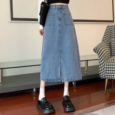 어썸풀 여성용 커스텀 미디 스커트 A24SPSK122112