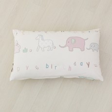 BEAUTE HOUSE 枕套 藍熊款, 生日英文字母款
