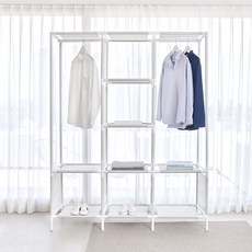 CASAMARU 3人用衣架, 白色