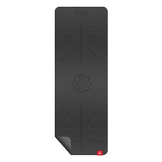 THEBODY SECRET 經典禪風瑜珈墊, 黑色