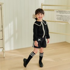 Kikimora 女童羅紋拉鍊外套