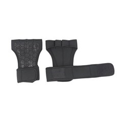 經典健身護腕 A108 2入, 黑色的