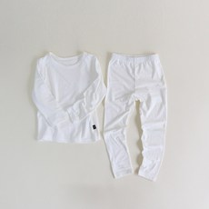 URBASIC 兒童發熱蜜桃絨居家服上下衣套裝