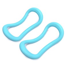 Daily Friends多功能瑜珈環柔軟 2入, 薄荷藍