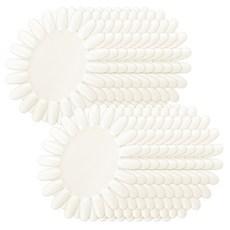 Lvia 橢圓形色卡 20p, 自然, 20個