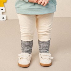 mollimelli 童款加絨鋪棉羅紋內搭褲