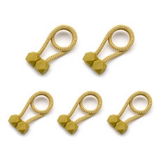 Market Pio 窗簾裝飾固定綁帶 40cm, TYPE 4, 5個