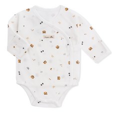 Organic Boom 老虎印花嬰兒連身包屁衣