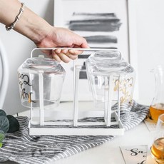 북유럽 스타일 스테인리스 컵홀더 YT_RB120_AY, 화이트, 1개