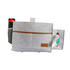 젤루뚝 캠핑파우치 수납함, 연그레이, 1단