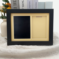 Soulrich 原木榮譽勳章獎牌展示相框, 1個, 黑色