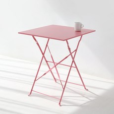 MARKET B MOLTON 復古桌 6060 WFT044, 粉紅色