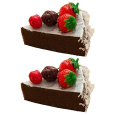 Mazing Choice 切片蛋糕模型 2入, 2號