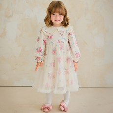 hejmini 女童Coco蝴蝶結紗質洋裝