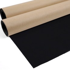 Teolsilnara 麂皮自黏內襯 2入, 06黑色, 2個