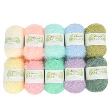 PongPong 迷你菜瓜布線10種套組, C套組