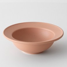 NICOTT Here 手工圓形湯碗, 1個, 玫瑰米色