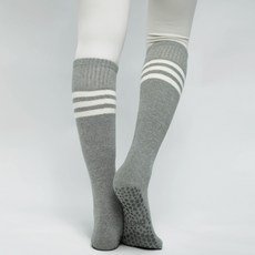 Ohgym 皮拉提斯瑜珈防滑長筒過膝襪